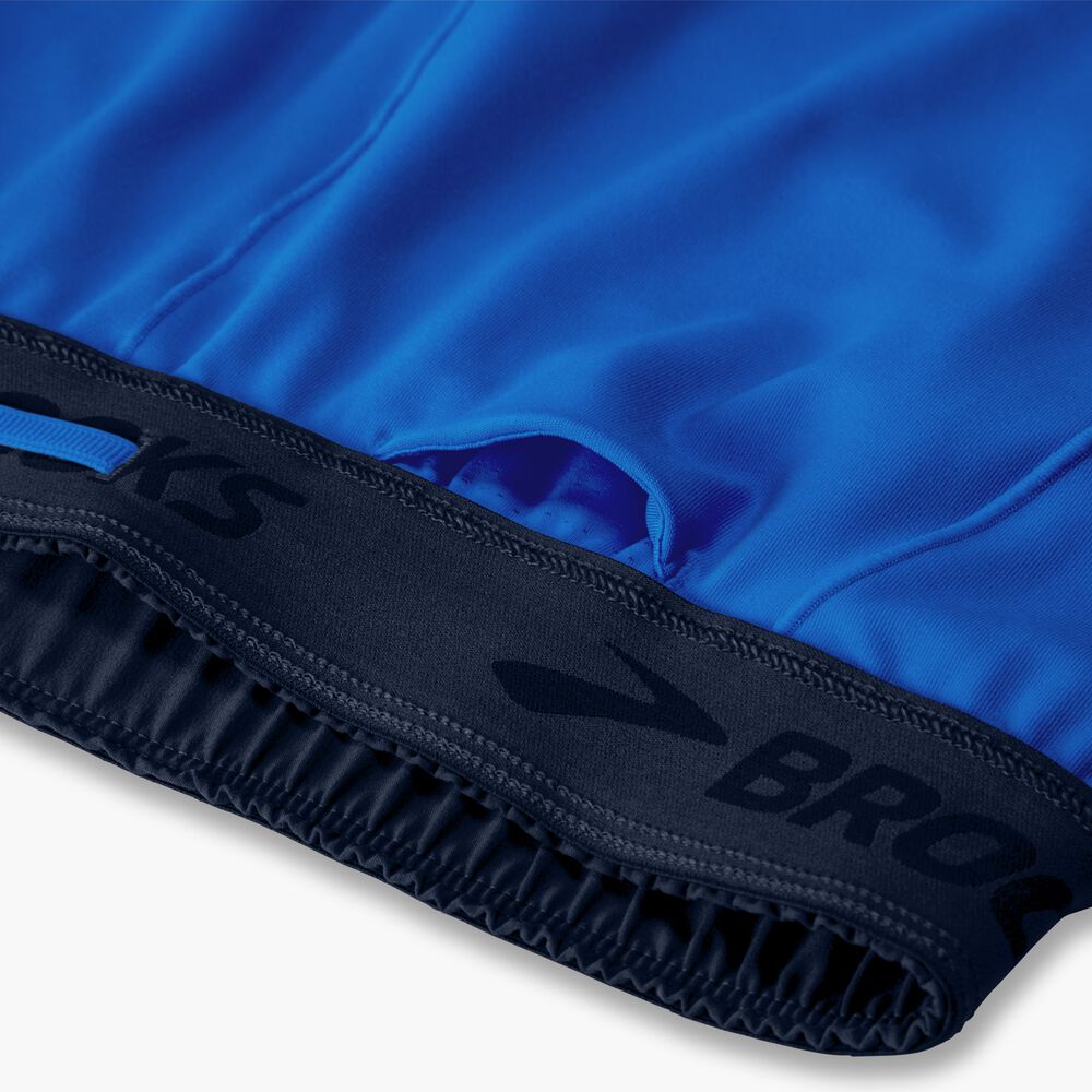 Brooks Chaser 5" 2-in-1 Short - Marineblau/Blau