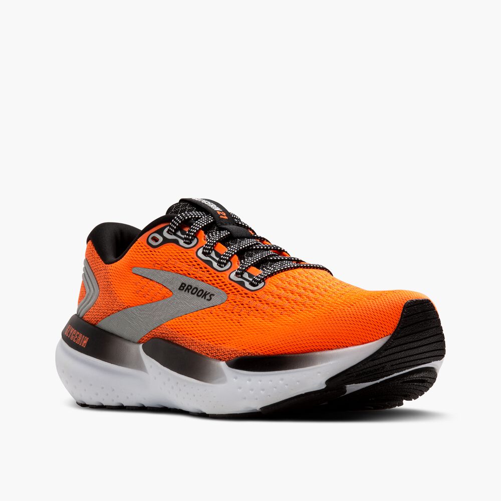 Brooks Glycerin 21 - Orange/Schwarz/Weiß