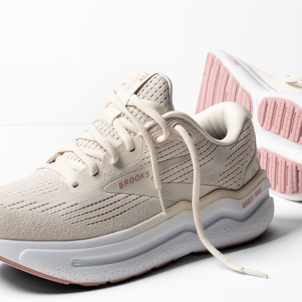 Brooks Ghost Max 2 - Kokosnussmilch/Grau/Zephyr