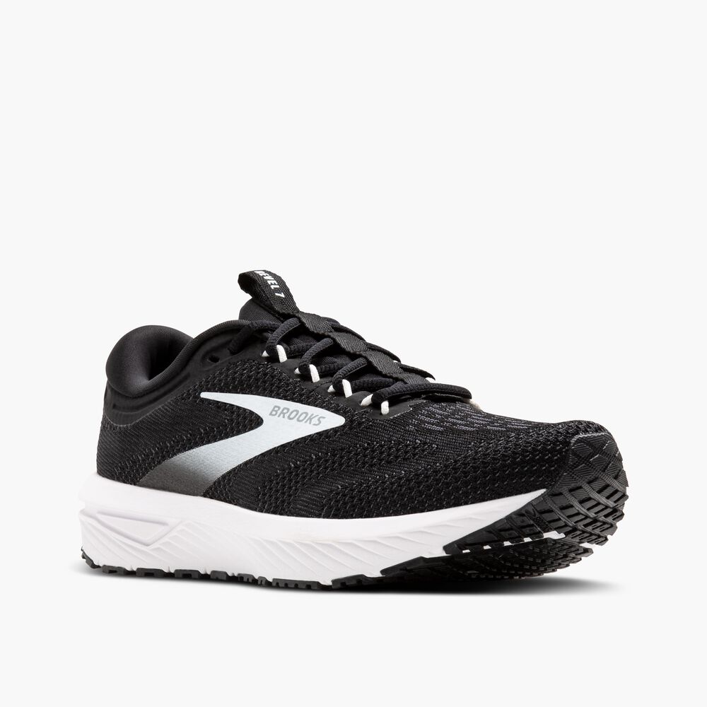 Brooks Revel 7 - Schwarz/Weiß