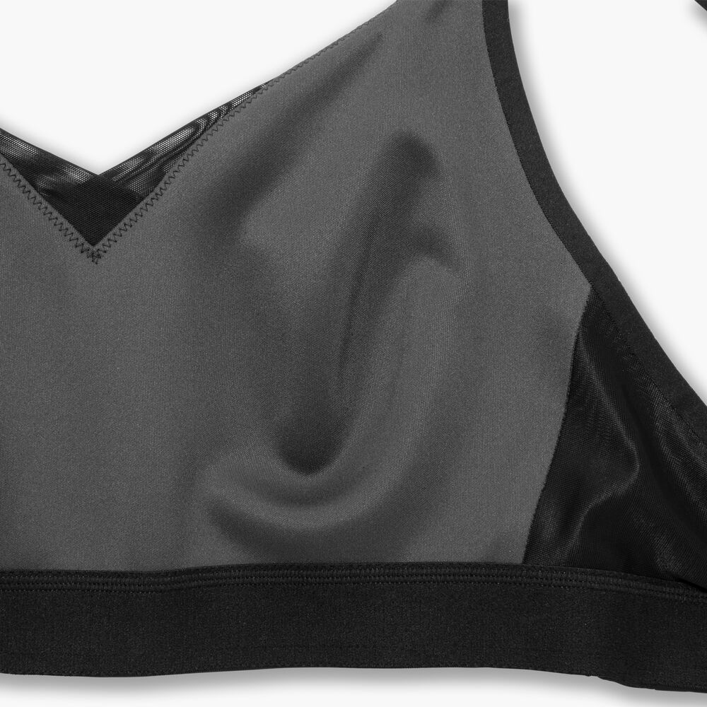 Brooks Convertible Sports Bra - Schwarz