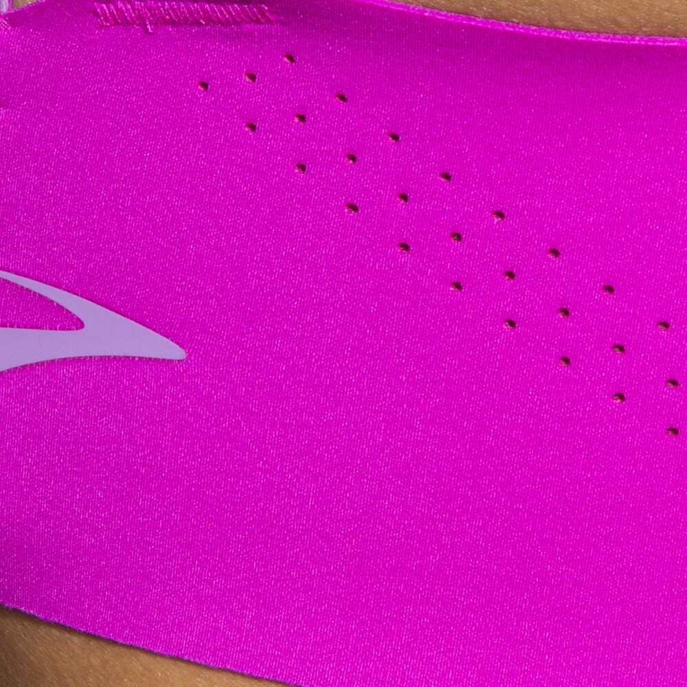 Brooks Underwire Sports Bra - Magenta/Heliotrop