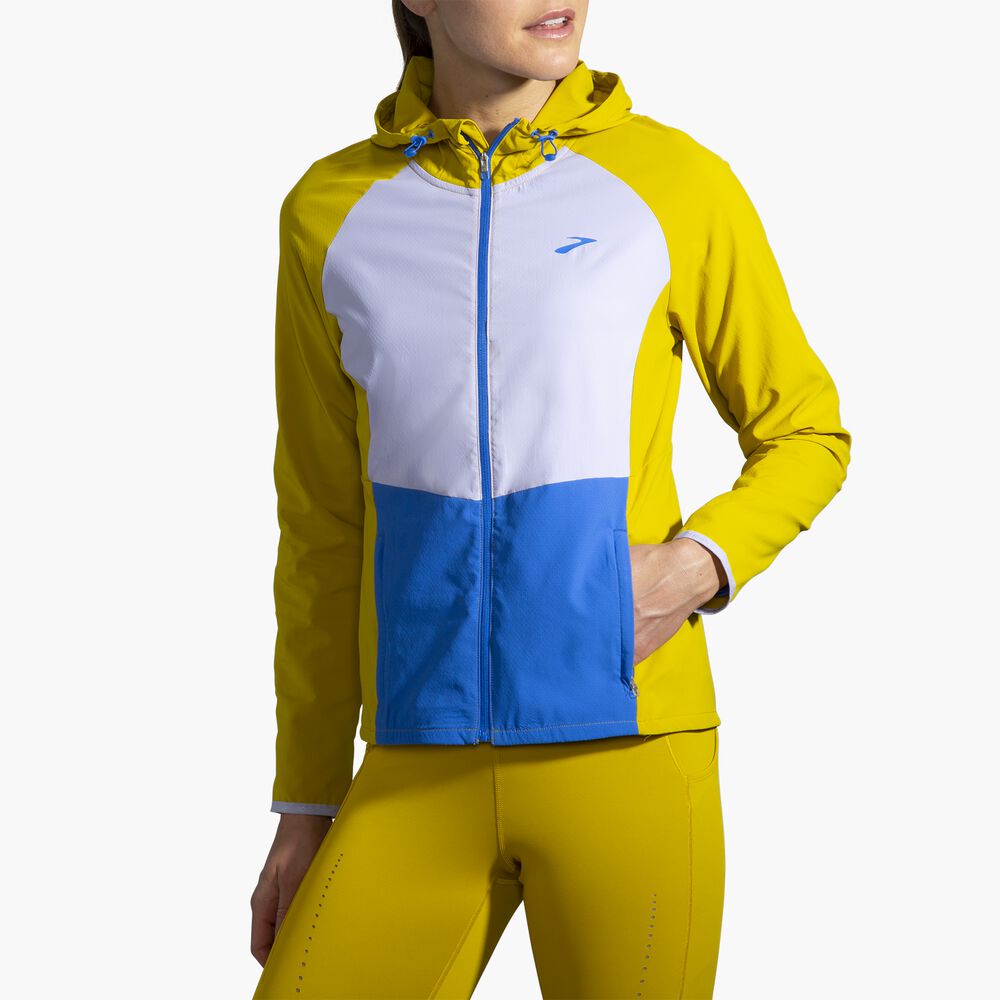 Brooks Canopy Jacket - Golden Hour/Violet Dash