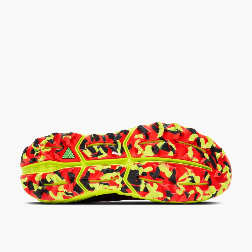 Brooks Cascadia 18 - Kirschtomate/Limette/Schwarz