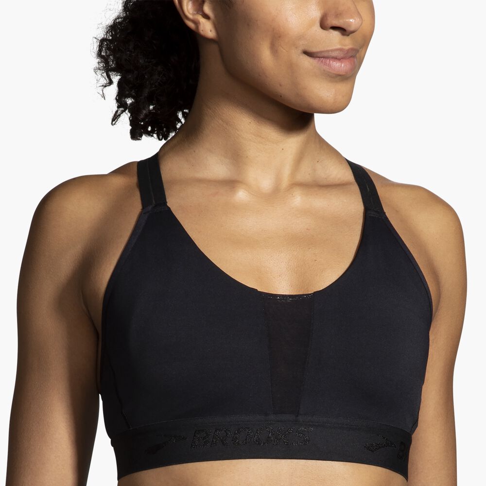 Brooks Plunge 2.0 Sports Bra - Schwarz