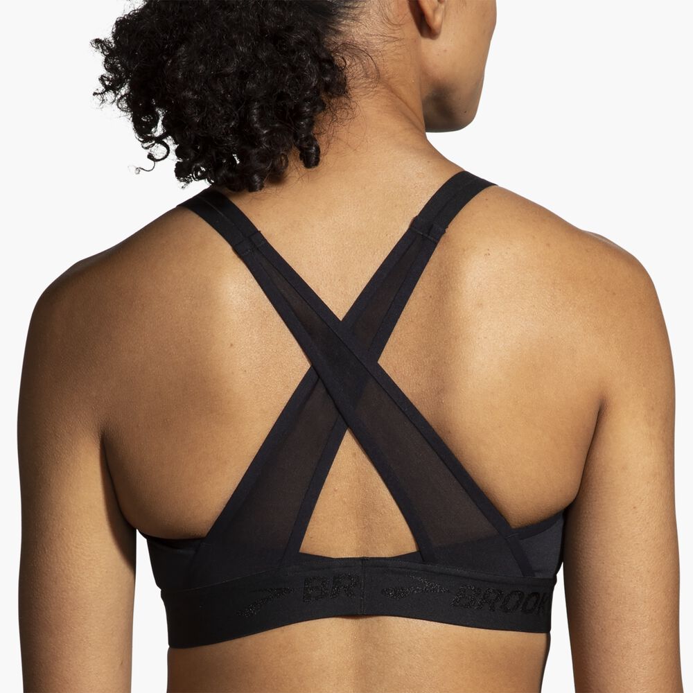 Brooks Plunge 2.0 Sports Bra - Schwarz