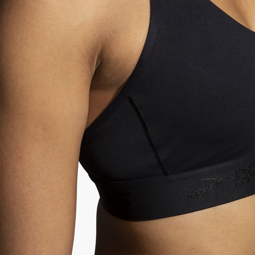 Brooks Plunge 2.0 Sports Bra - Schwarz