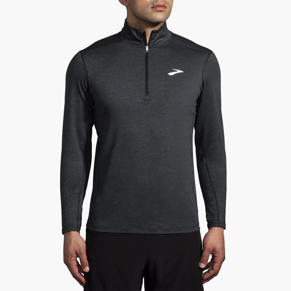 Brooks Dash 1/2 Zip 2.0 - Hochschwarz