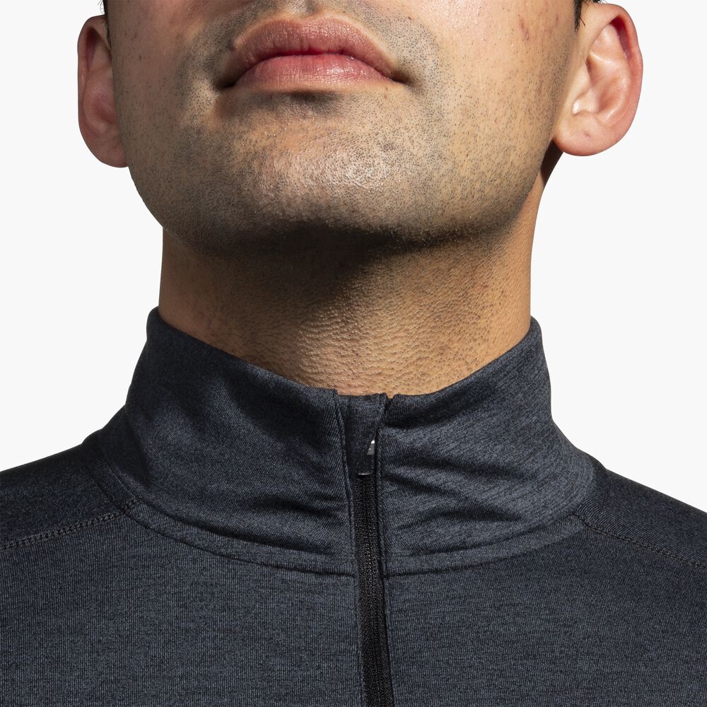 Brooks Dash 1/2 Zip 2.0 - Hochschwarz