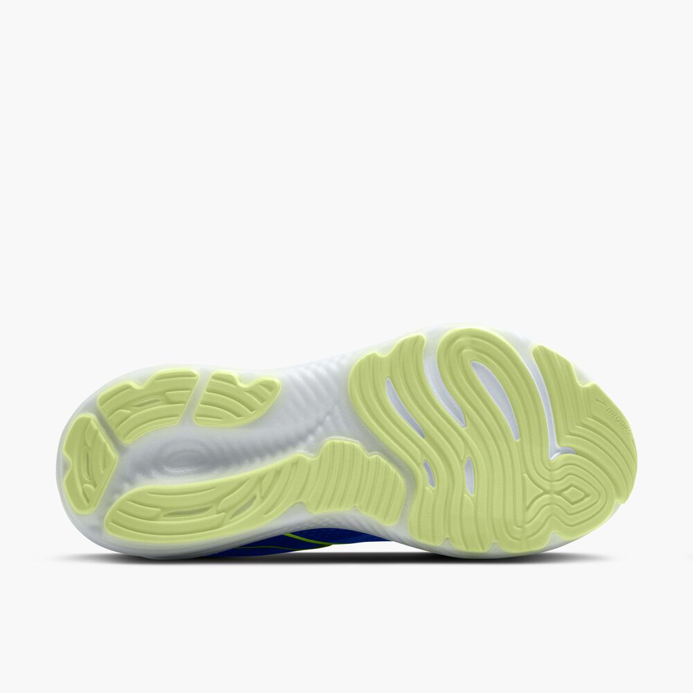 Brooks Glycerin 22 - Amparo Blau/Hyper Iris/Gelb