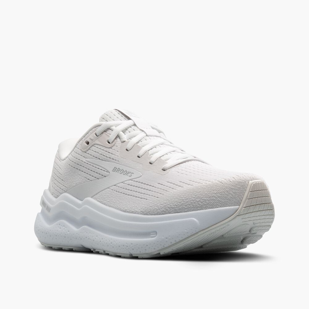 Brooks Ghost Max 2 - Leuchtendes Weiß/Hell Weiß