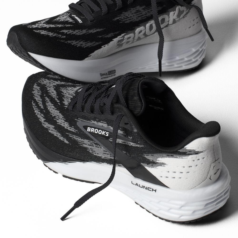 Brooks Launch 11 - Schwarz/Weiß