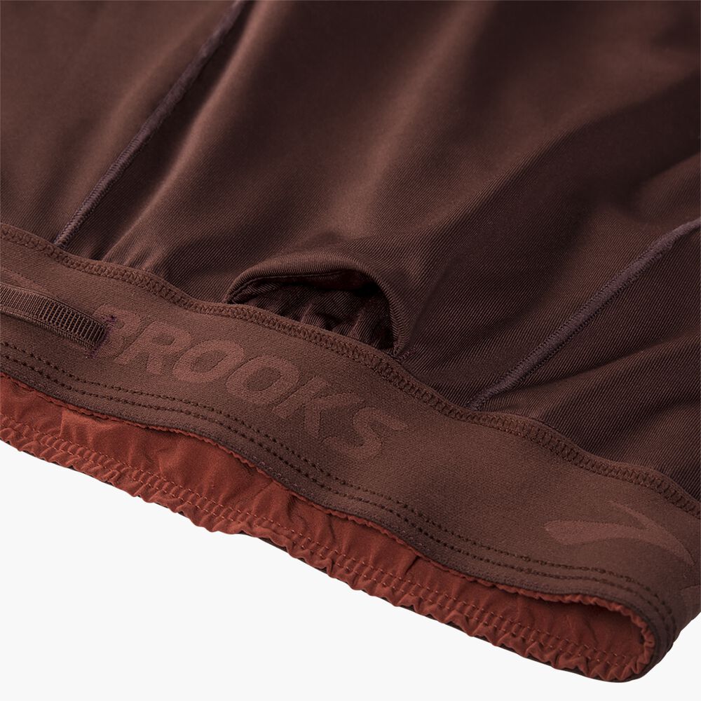 Brooks Chaser 5" 2-in-1 Short - Kupfer/Run Raisin