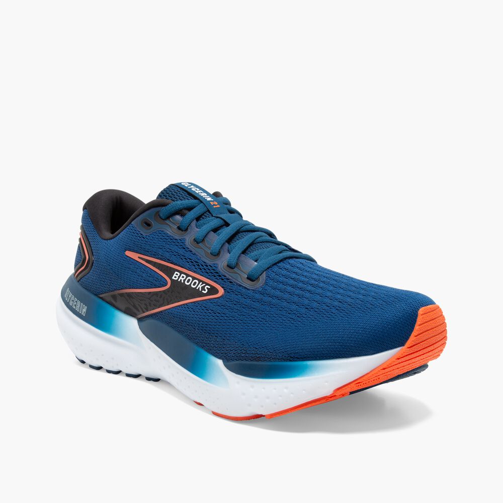 Brooks Glycerin 21 - Blauopal/Schwarz/Kapuzinerkresse