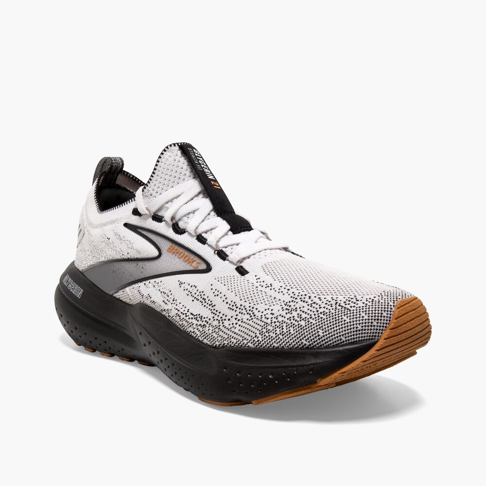 Brooks Glycerin StealthFit 21 - Weiß/Grau/Schwarz